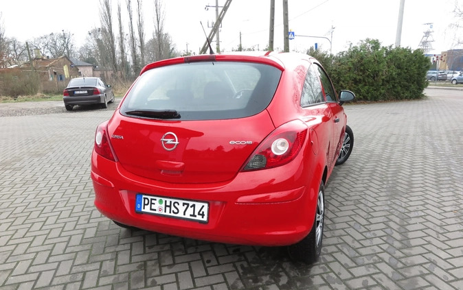 Opel Corsa cena 15900 przebieg: 160000, rok produkcji 2012 z Bierutów małe 631